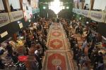 آماده شدن برای دسته عزای روز شهادت امام رضا علیه السلام
